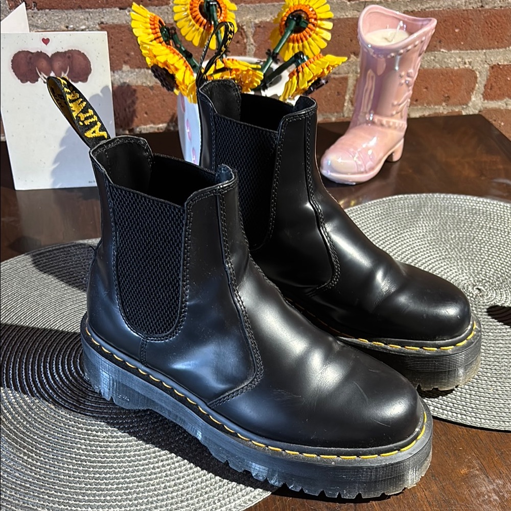 Dr. Martens Black Ankle Boots
